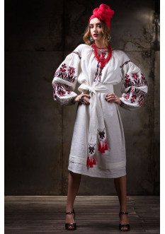 Embroidered dress “Beregynya”