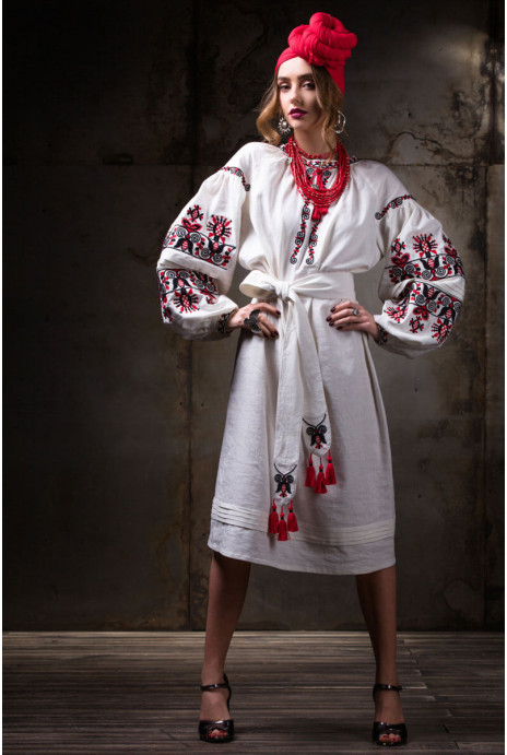 Отзыв о товаре Embroidered dress “Beregynya” 02/07/2018