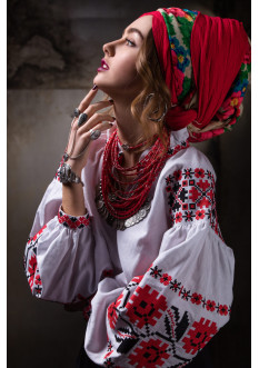 Woman embroidery “Kvity zori”