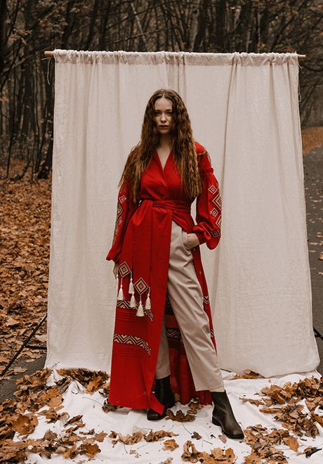 Women’s embroidered clothes