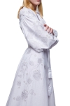 Embroidered dress Gromovytsya white