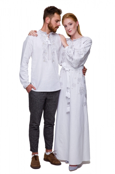 Family vyshyvanka “Grym" and "Gromovytsya" silver
