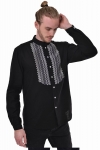 Man's shirt "Silens" black