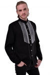 Man's shirt "Silens" black