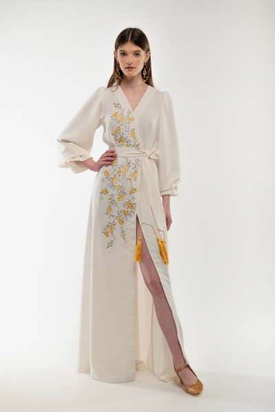 Embroidered dress Lebidka